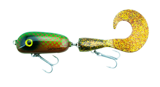 Svartzonker Tail Junior 49g C12 Green Metal Motoroil