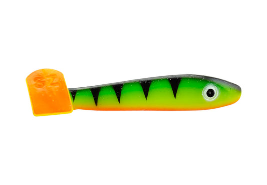 Big McRubber 25cm 2 pack Glow Fire Tiger