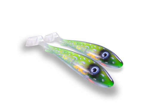 Big McRubber Flash 25cm 2 pack Baby Pike