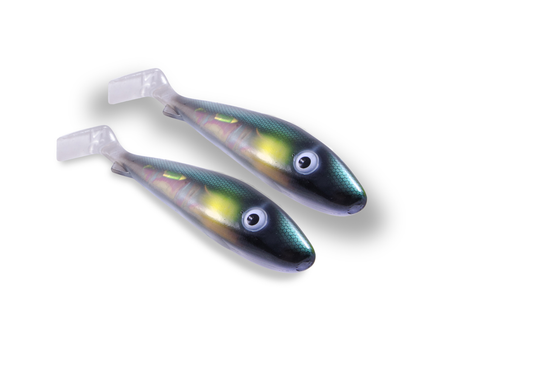 Big McRubber Flash 25cm 2 pack Green Sunshine