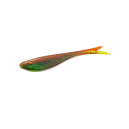 JB Fluke 124mm 9,1 g - 3 pack Green Pumpkin
