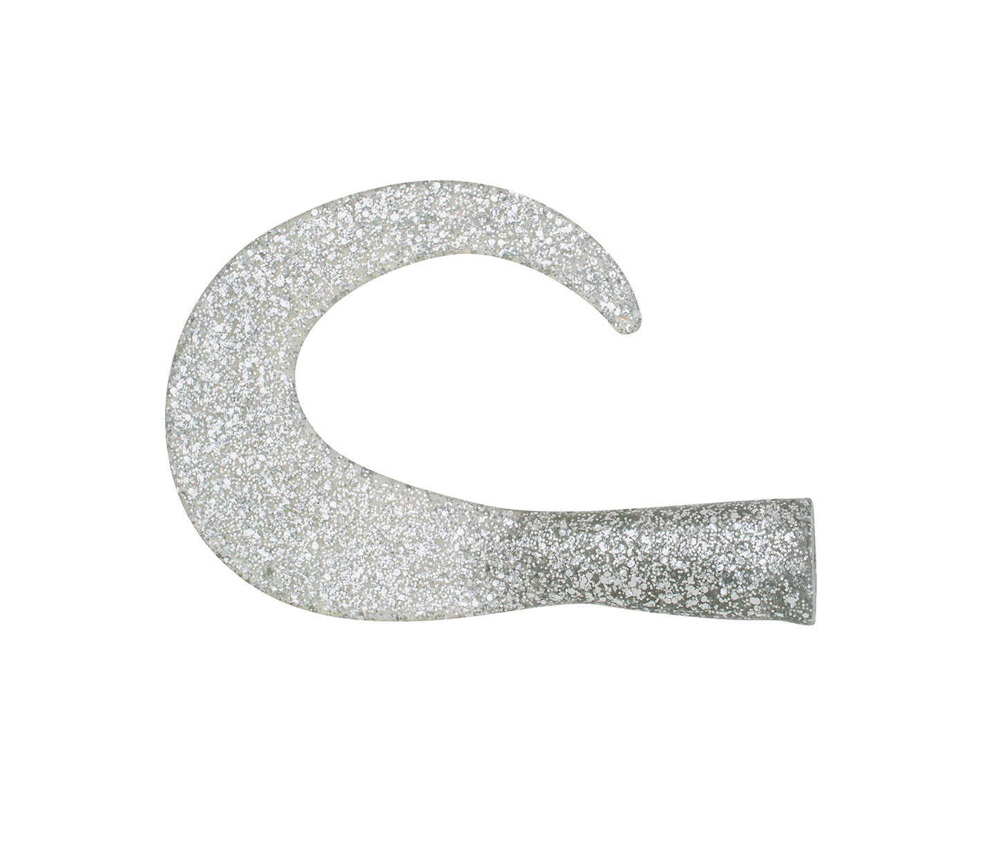 Big Tail Junior 2-pack - C6 Silver Glitter