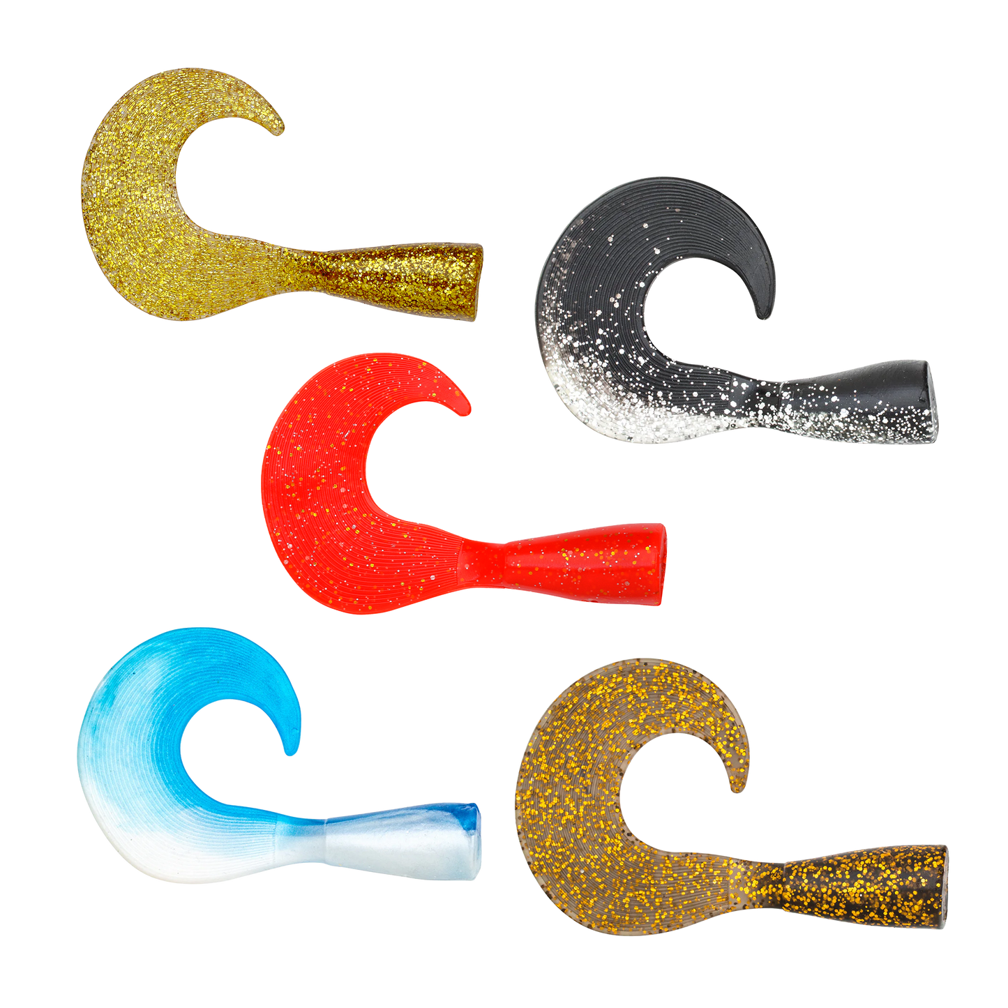 Svartzonker Tail svansar 10-pack Mix 1