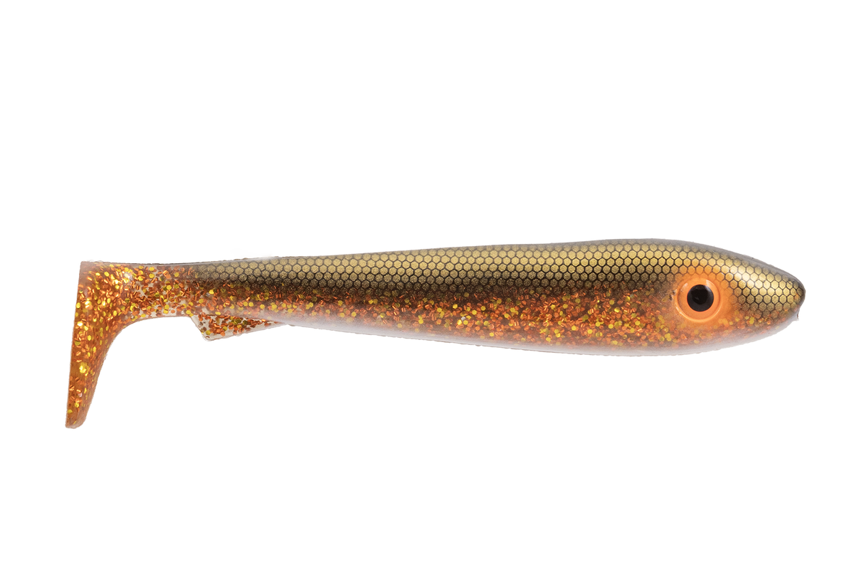 McRubber Junior 17cm 2 pack  Copper Shad by Snoken