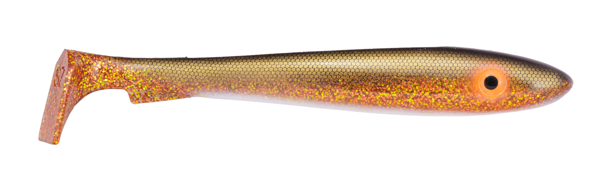 Big McRubber 25 cm 2er-Pack - Copper Shad von Snoken