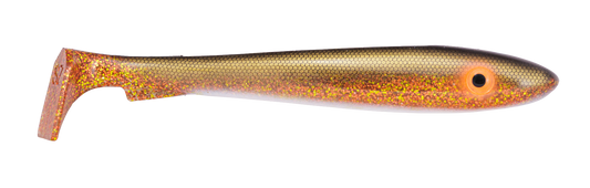Big McRubber 25 cm 2 pack - Copper Shad by Snoken