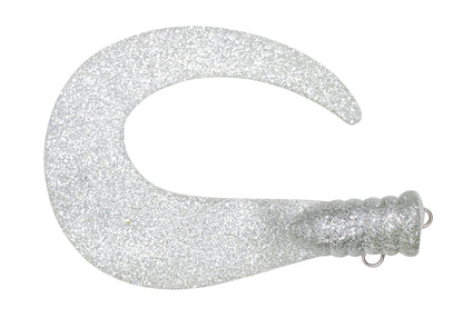 Big Tail 2-pack - C6 Silver Glitter