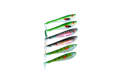McRubber Shad 9 cm 6 pack Mix UV