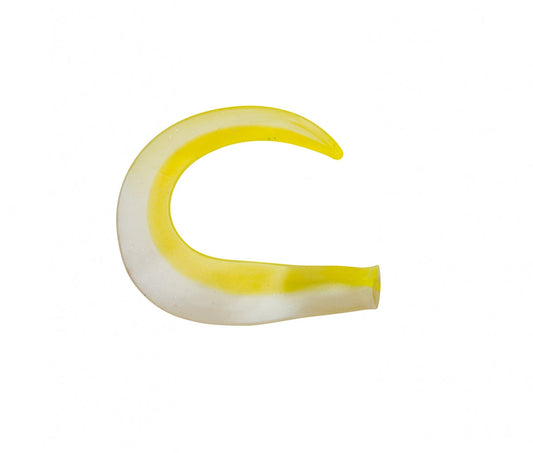 Glide Tail 3-pack C16 Pearl White/Fl.Yellow