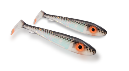 Big McRubber 25cm UV Series 2-pack Black Back Flash