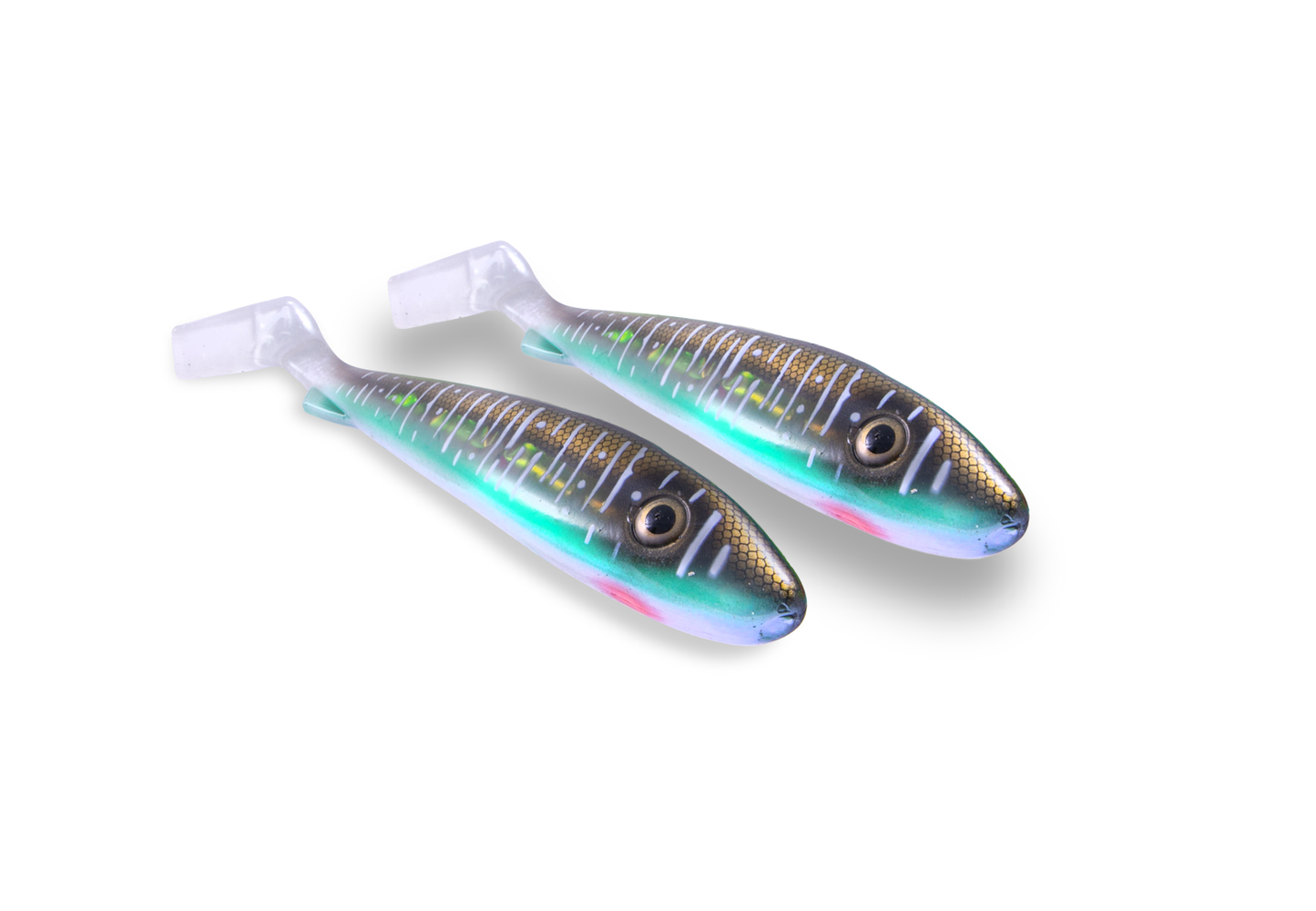 Big McRubber 25cm UV Series 2-pack Electric Pike Flash