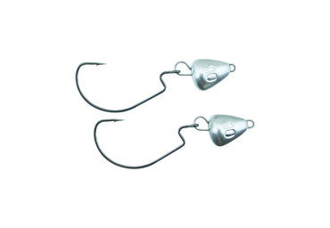 Swim Head 2/0 Offset 2-pack