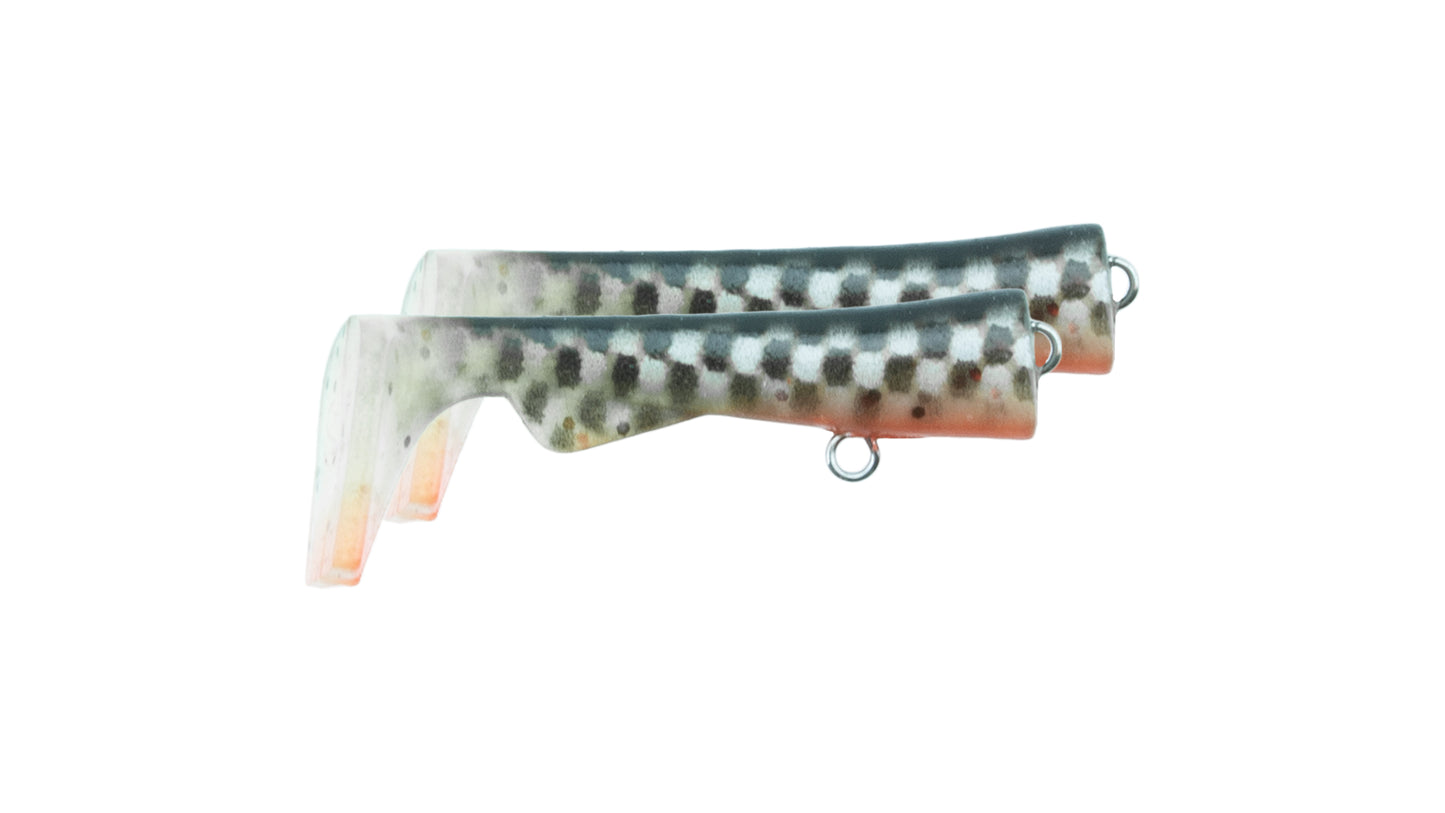 Ugly Louis Paddle tail 2-pack Smokey