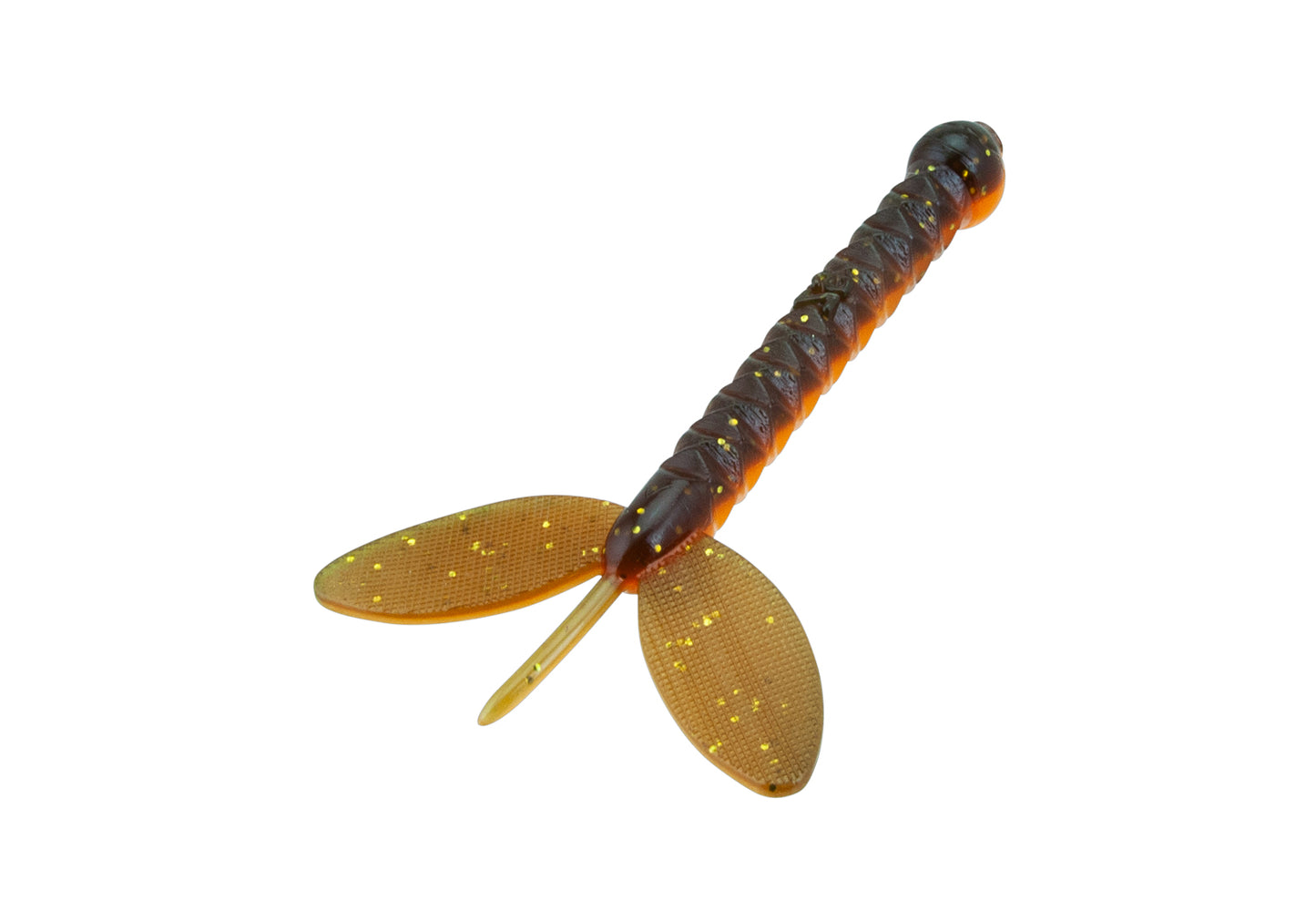 NATC Princess Dragonfly 6-pack UV Brown Craw