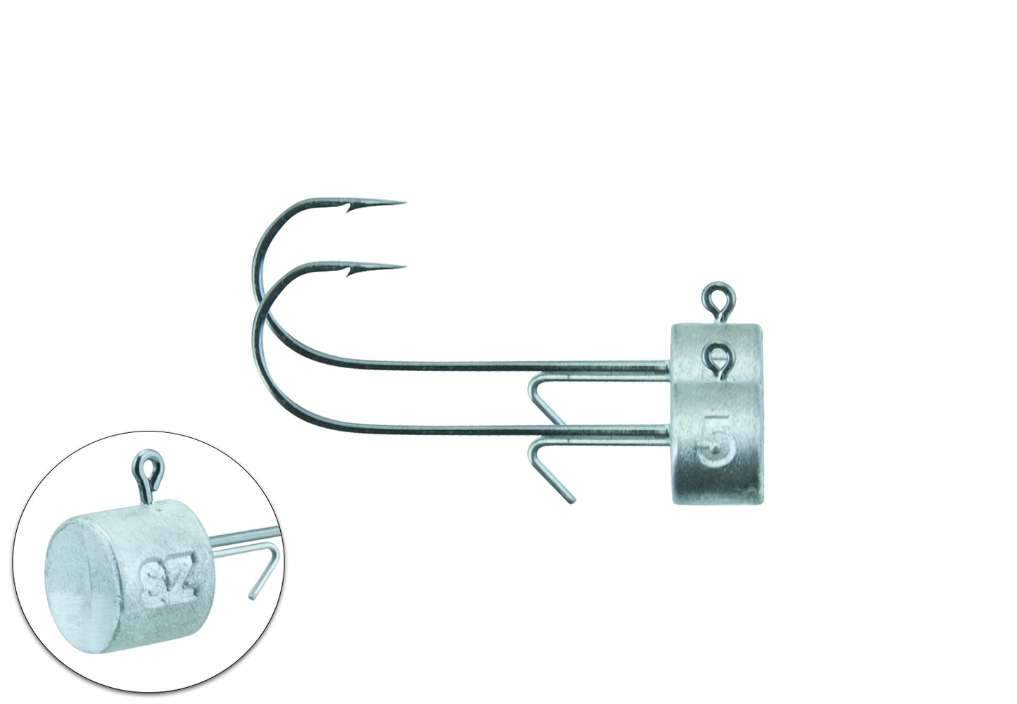 Ned Head 2/0 Bismut 2-pack