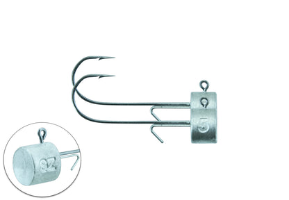 Ned Head 2/0 Bismut 2-pack