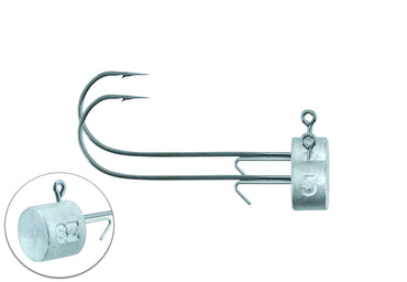 Ned Head 4/0 Bismut 2-pack