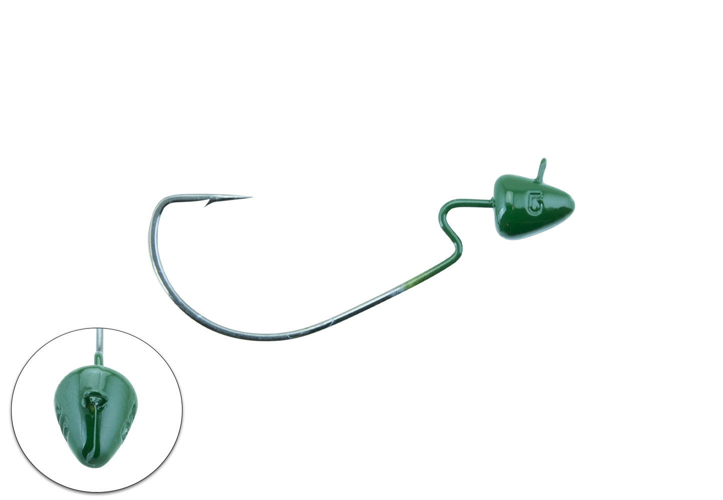 SZ Offset Bismut 4/0 Dark Green 2-pack