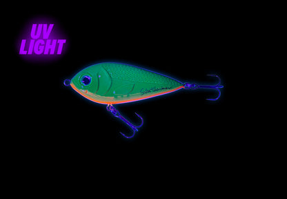 Squarepusher 7cm / 20g Crappie Burbot Motoroil