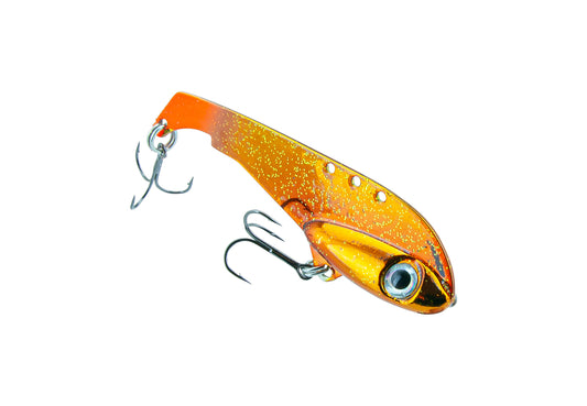 D-Blade 14.5g Chrome Motoroil hot tail