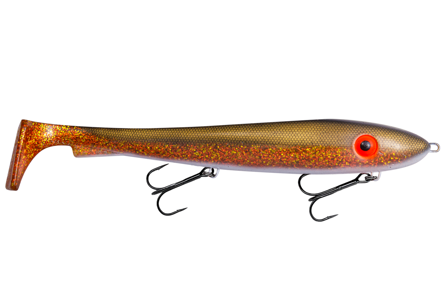 McRubber XL Rigged 30 cm 215 g Copper Shad by Snoken