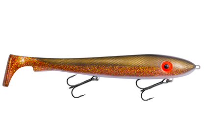 McRubber XL Rigged 30 cm 215 g Copper Shad by Snoken