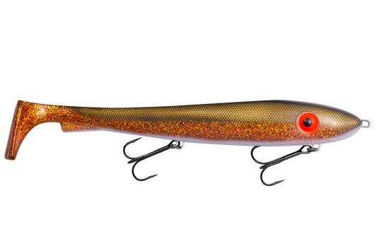 McRubber XL Rigged 30 cm 215 g Copper Shad by Snoken