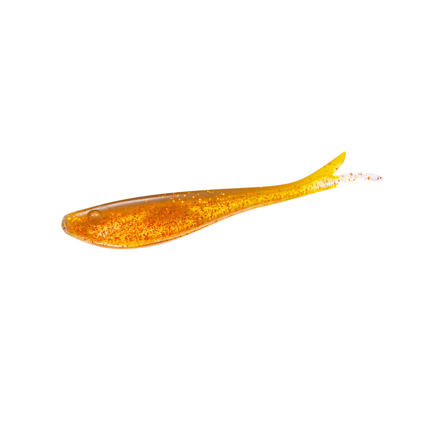 JB Fluke 124mm 9,1 g - 3 pack UV Brown Craw