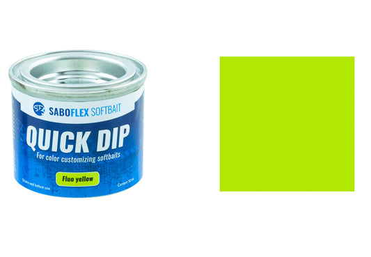 Softbait Quick Dip 50 ml Fluo. Gul