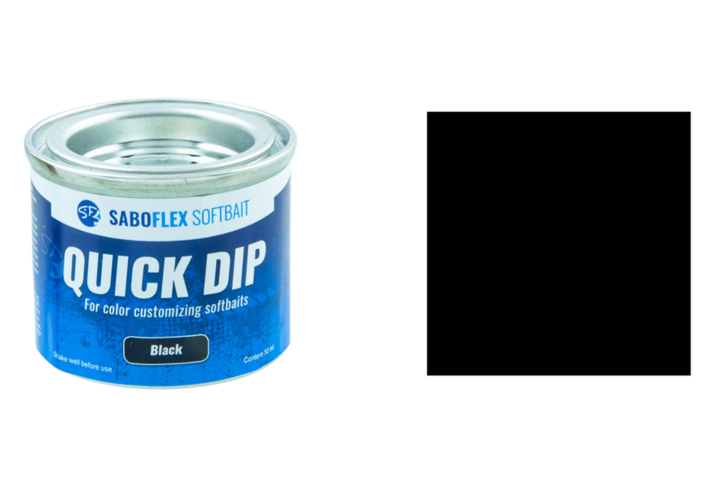 Softbait Quick Dip 50 ml Svart