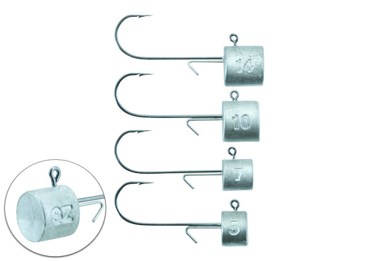 Ned Head 2/0 Bismut 2-pack