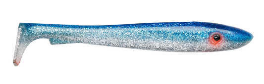 Big McRubber 25cm 2 pack C0 Blue Silver Glitter