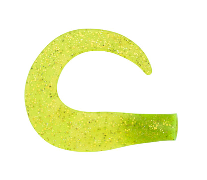 Glide Tail 3-pack C1 Chartreuse