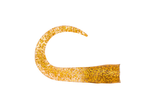 Glide Tail Junior 3-pack C2 Gold Glitter