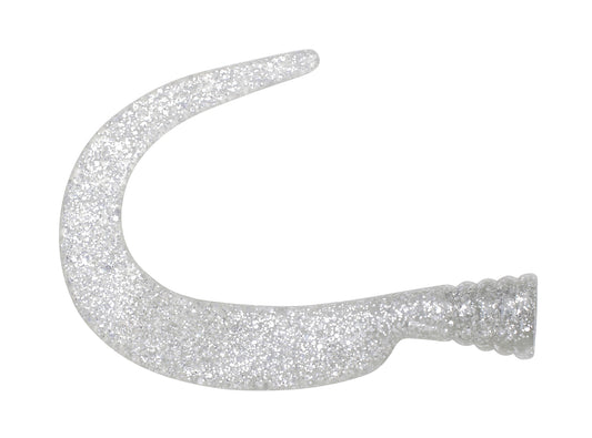 McTail spare tail 3-p - C6 Silver glitter