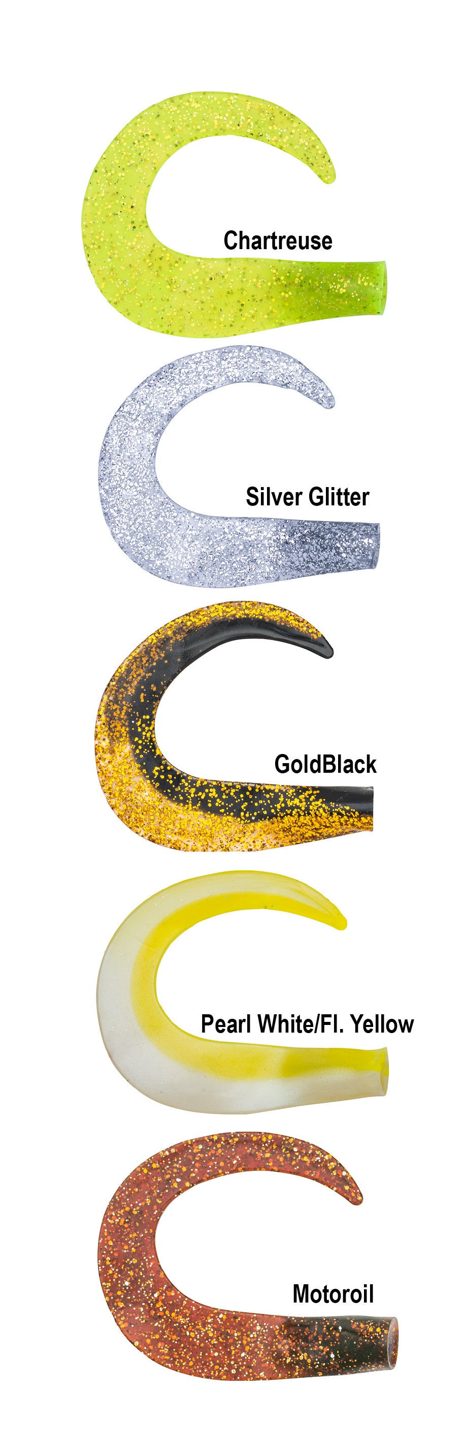 GlideTail spare tails 15-pack Mix 1