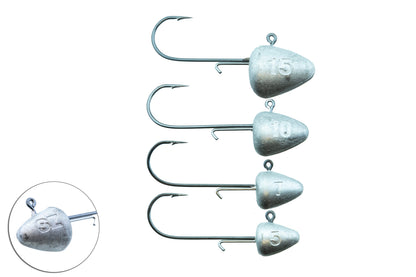 Jig heads Bismuth Alloy 1/0 - 1 pack