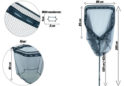 Snoken Håv Pike X-large
