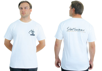 Svartzonker Peace Out T-shirt Vit