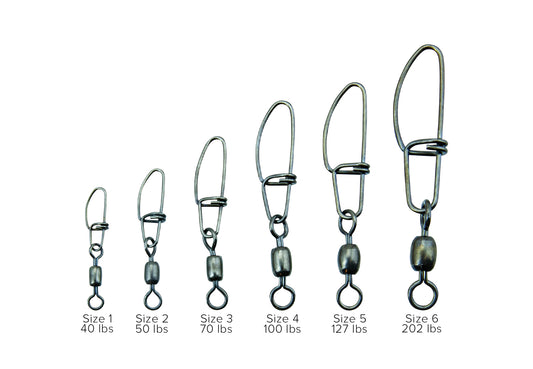 Cross Lock Swivels 5 pack