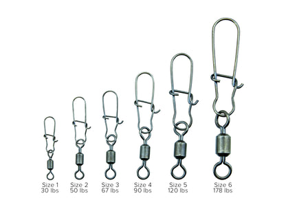 Duo Lock Swivels 5 pack