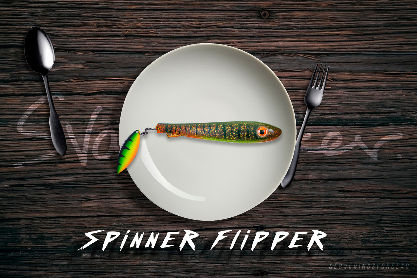 Spinner Flipper Willow 4-pack