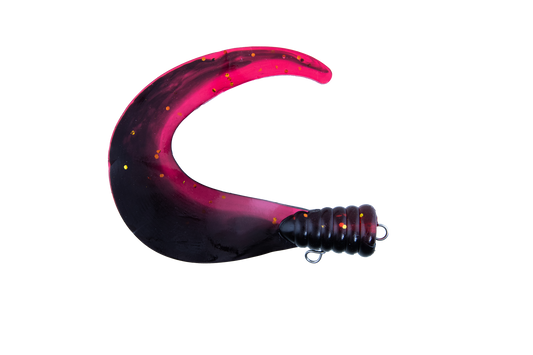 BigTail Black Transparent Red 2-pack