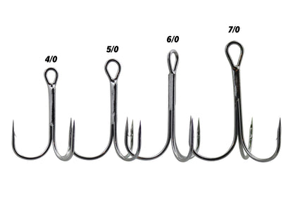 Black Series long shank hooks - 50 pack